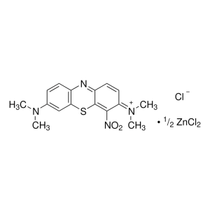 Methylene Green, zinc chloride double salt molecular structure