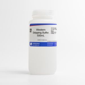 Bottle of Western Stripping Buffer