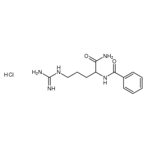 α-N-Benzoyl-L-argininamide hydrochloride monohydrate, 5 g