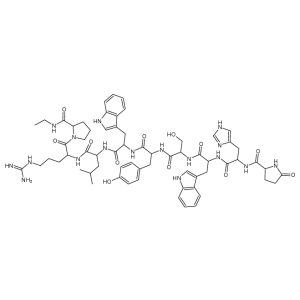 (D-TRP6,DES-GLY10)-LH-RH ethyl, 1 mg