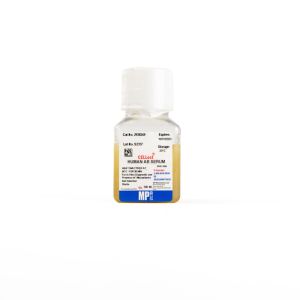 Serum, type AB, human, (HCV, HIV, HbsAG Free), heat inactivated, 100 mL
