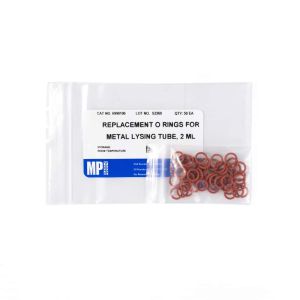 Replacement O-rings for metal lysing tube, 2 ml, 50 Each