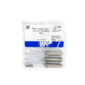 Metal Lysing Tube, 2 mL, with grinding ball