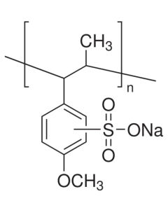 Polyanetholesulfonic acid, sodium salt