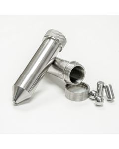 Metal Lysing Tube, 50 mL, with Grinding Cylinder