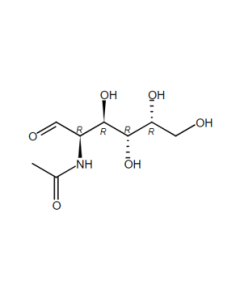 N-Acetyl-D-galactosamine 2d molecular structure 