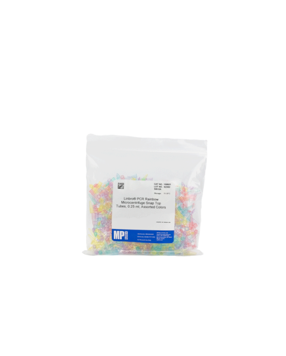 PCR Tubes, 0.25 mL, rainbow, pack of 500