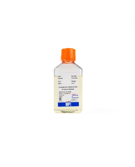 Dulbecco's Modified Eagle's Medium (DMEM) (1X Solution) w/o L-glutamine, phenol red, 500 mL