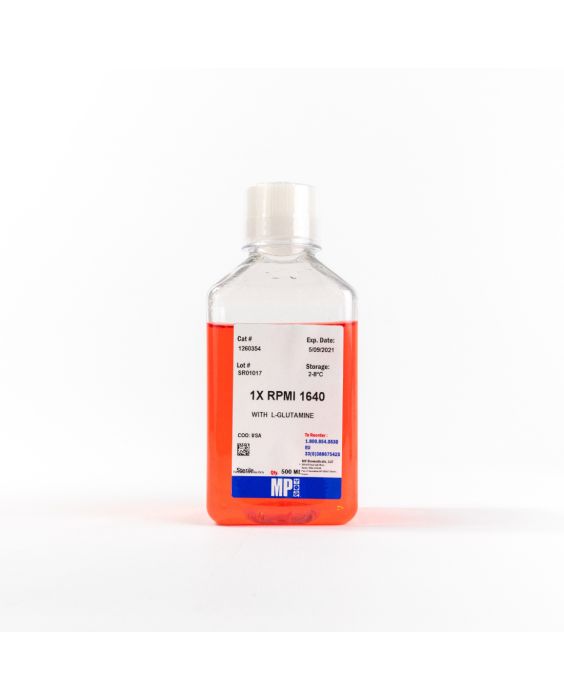 RPMI 1640 (1X) with L-glutamine with sodium bicarbonate