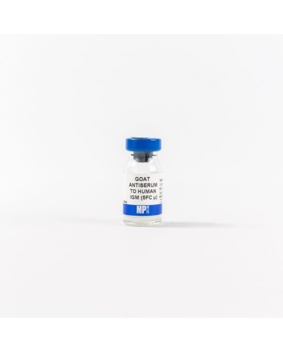 Anti-human IgM (5Fc µ) goat antiserum, 2 mL