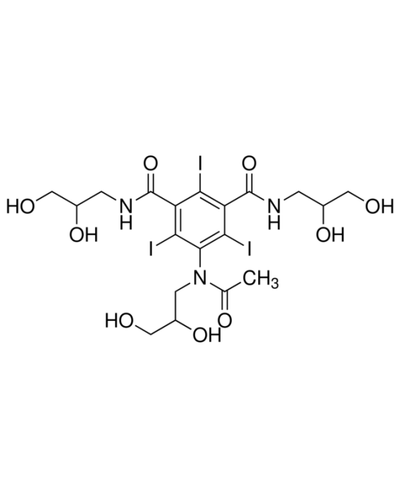 5-(N-2-3-Dihydroxypropylacetimido)- 2,4,6-triiodo- N,N'-bis-(2,3-dihydroxypropyl) isophthalamide