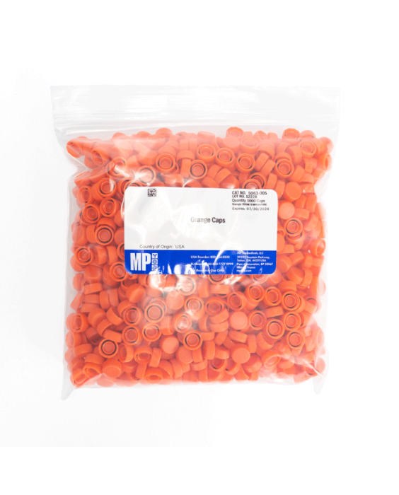 Screw Cap, orange, for 2 mL Lysing Matrix tubes