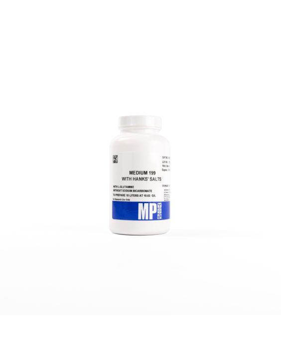 Medium 199 with Hanks' Salts (H199), powder, with L-glutamine w/o sodium bicarbonate