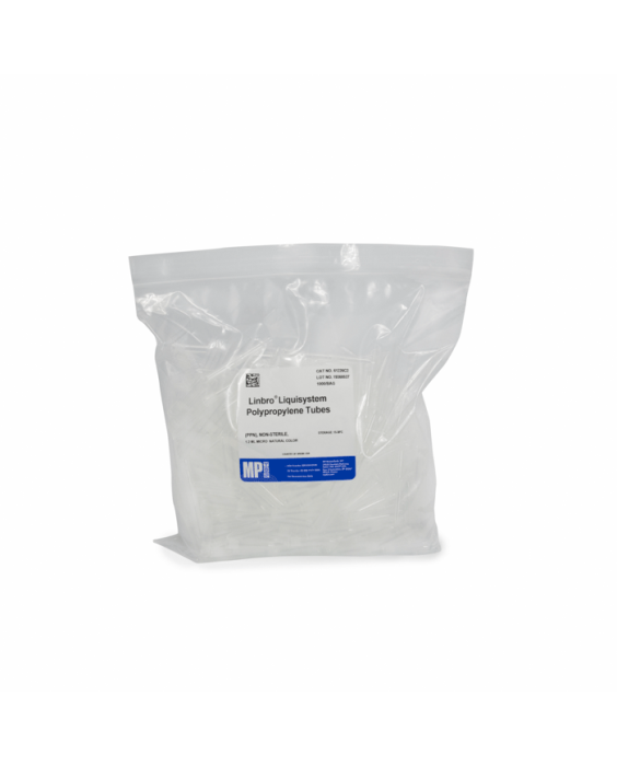 Polypropylene tubes, 1.2 mL, non sterile, bag of 1000