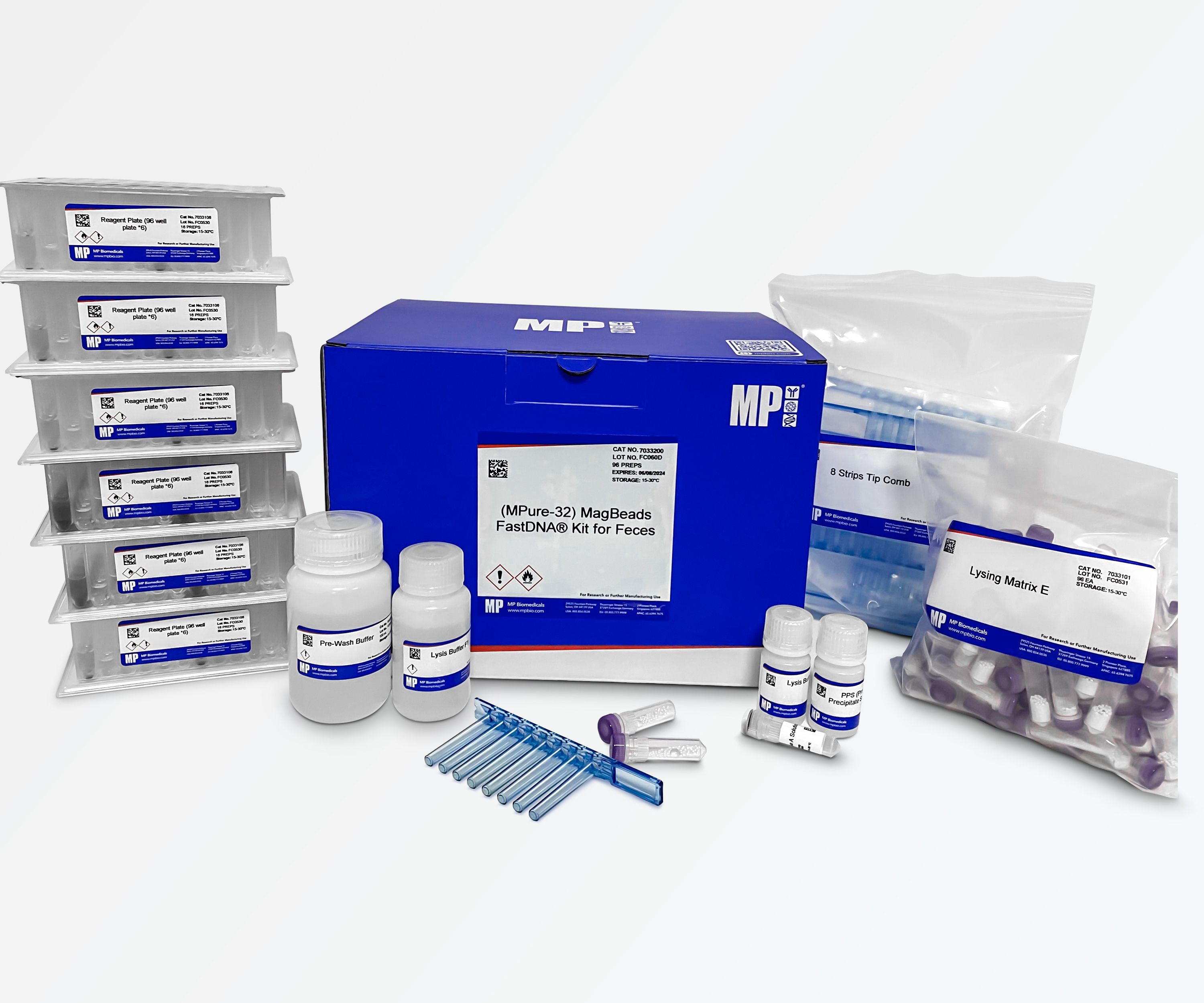 Magbeads FastDNA® Kit for Feces (Ready-to-Use for MPure-32)