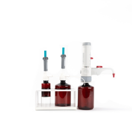 Dispenser set for the SafTest Malonaldehyde Test Kit.