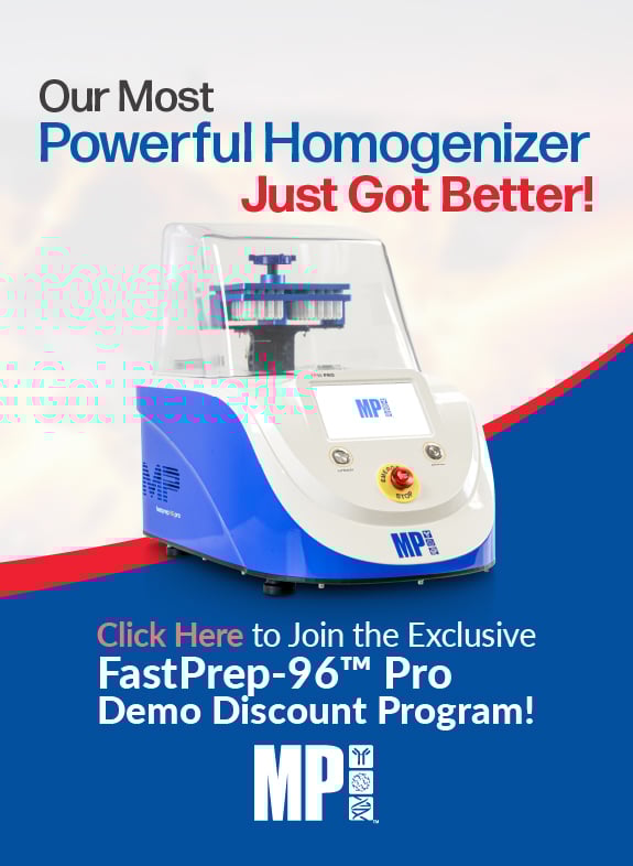 FastPrep-96 Pro Demo- Risk Free 3 Week Demo Trial with 15% discount on purchase