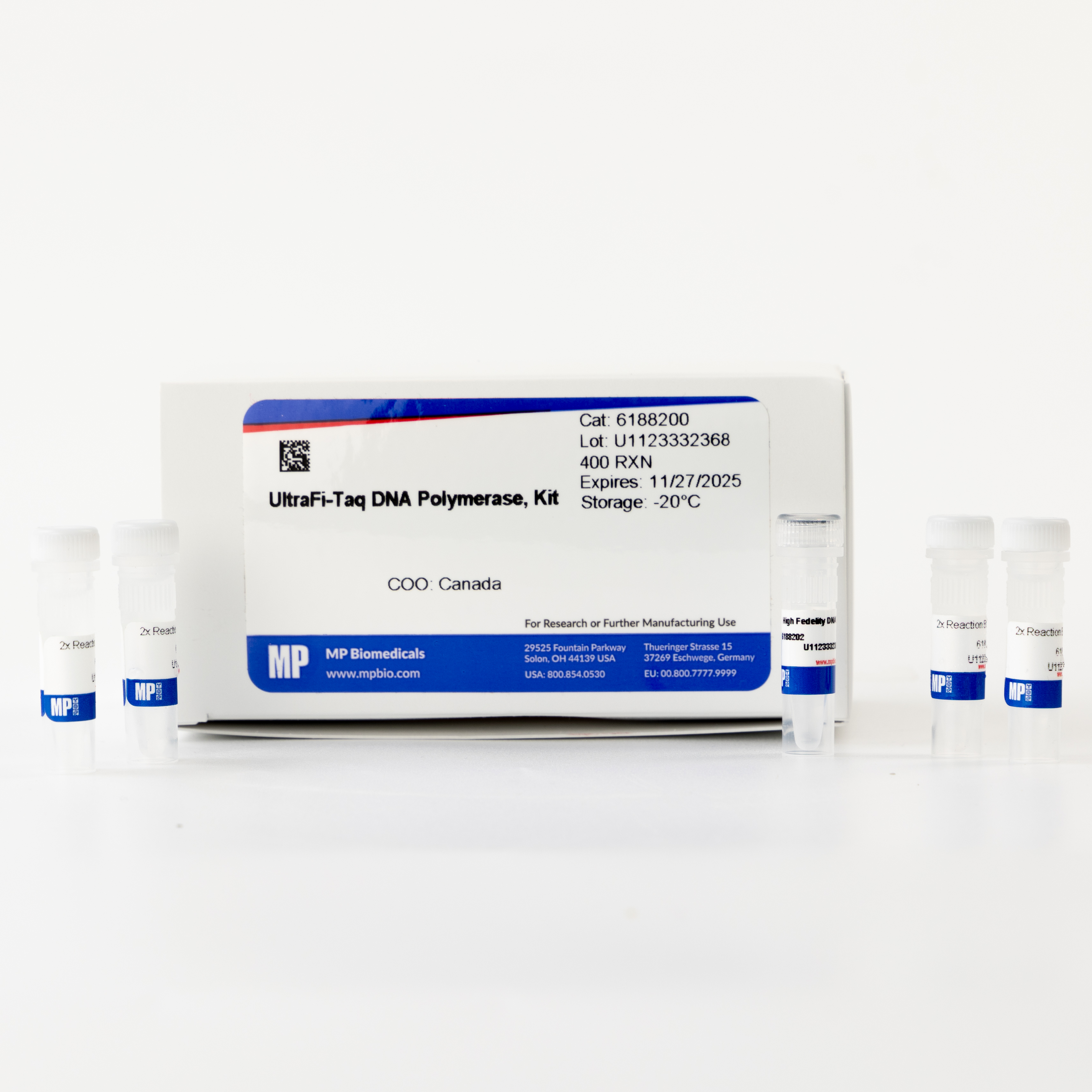 UltraFi-Taq DNA Polymerase  is a high-fidelity DNA polymerase with the lowest error rate in the market