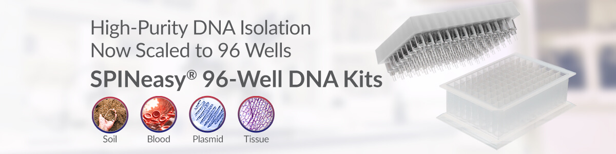 96 well Spin extraction of DNA and RNA