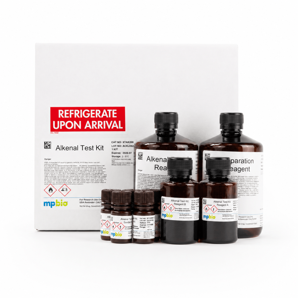 SafTest Alkenal Test Kit.